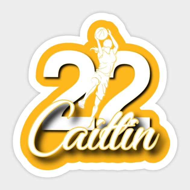 Caitlin Clark Sticker by Light Up Glow 